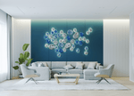 Nuggets Wall Sconce – Handblown Glass & Metal LED Wall Light