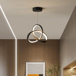 Overhead Lighting In The Passageway Of The Modern Minimalist Restaurant