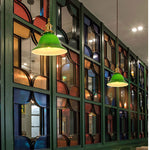 Retro Nordic Industrial Style Creative And Personalized Lace Glass Chandelier