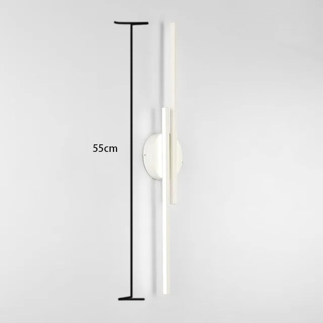 Led Atmosphere Laden Corridor Double Straight Line Wall Lamps