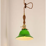 Retro Nordic Industrial Style Creative And Personalized Lace Glass Chandelier
