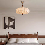 French Vintage Style Bedroom Chandelier With Fabric Patterns Antique Restaurant Chandelier