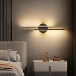 Led Atmosphere Laden Corridor Double Straight Line Wall Lamps