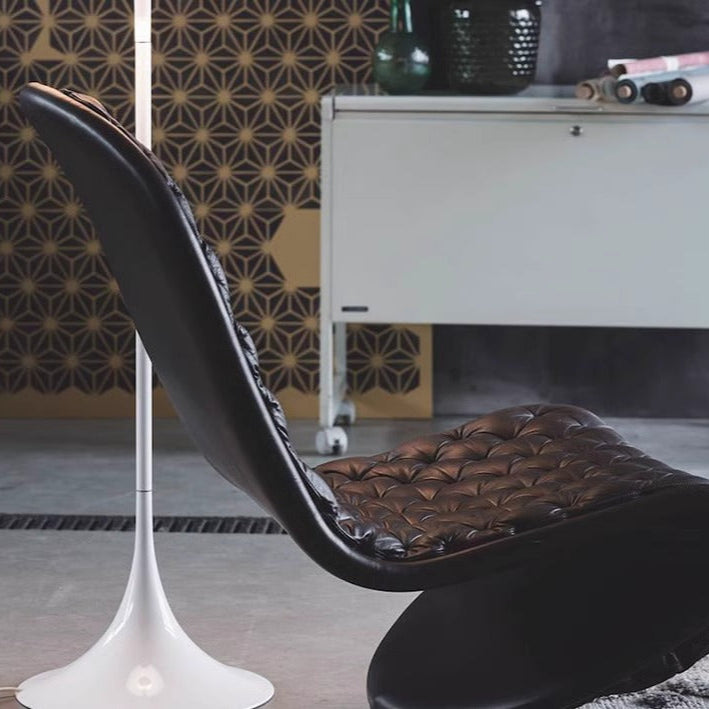 Danish Pandora Floor Standing Ins Style Mushroom Lamp
