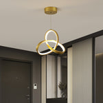 Overhead Lighting In The Passageway Of The Modern Minimalist Restaurant