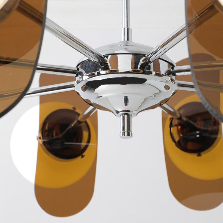 Zen Style Bauhaus Retro Restaurant Chandelier