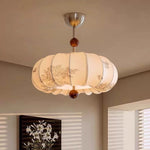 French Vintage Style Bedroom Chandelier With Fabric Patterns Antique Restaurant Chandelier