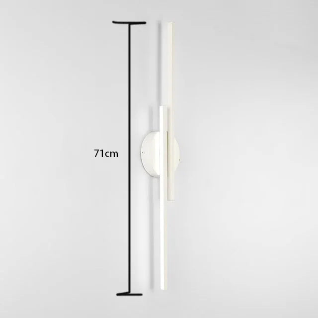 Led Atmosphere Laden Corridor Double Straight Line Wall Lamps