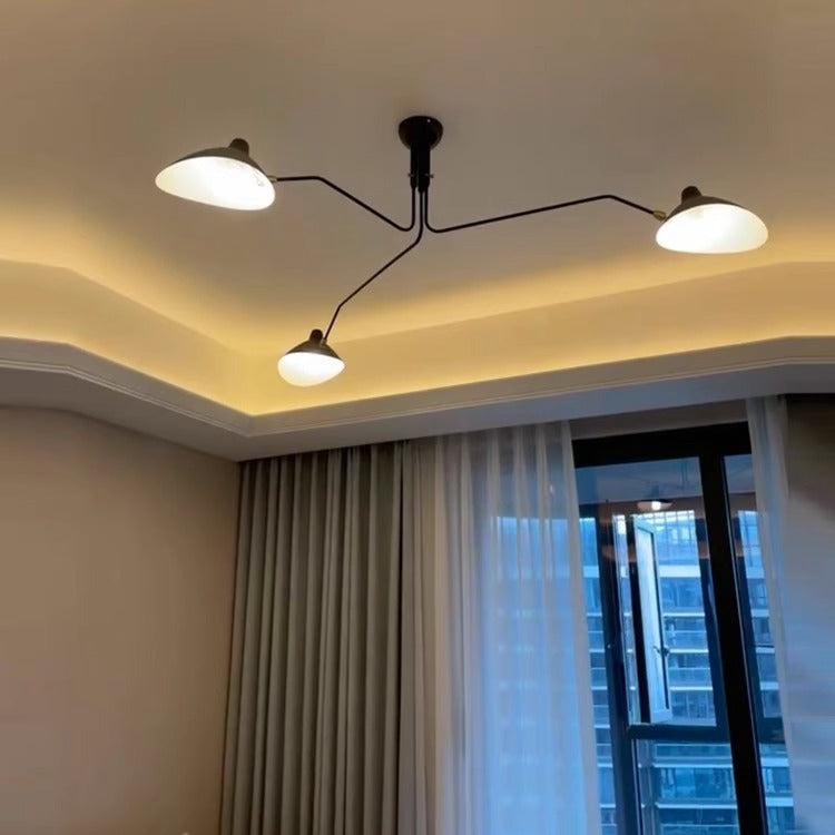 French Medieval Nordic Style Living Room Chandelier