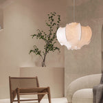 Silk Chandelier French Retro Wabi Sabi Cream Style Chandelier