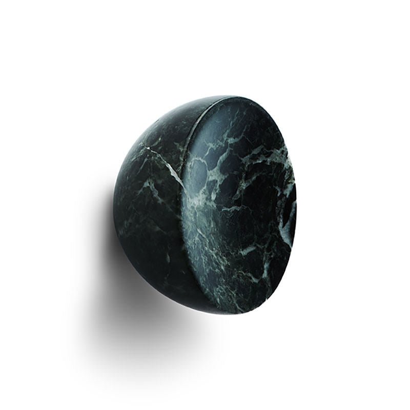 Obsidian Core Marble Cabinet Pull Handle with Brass Core