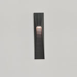 Obsidian Path Solar-Powered LED Outdoor Wall Light in Black