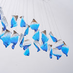 Ocean Drift Hand-Blown Glass Chandelier for Modern Interiors