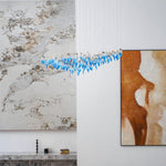 Ocean Drift Hand-Blown Glass Chandelier for Modern Interiors