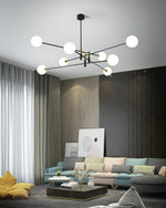 octagonal-ball-chandelier