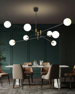 octagonal-ball-chandelier