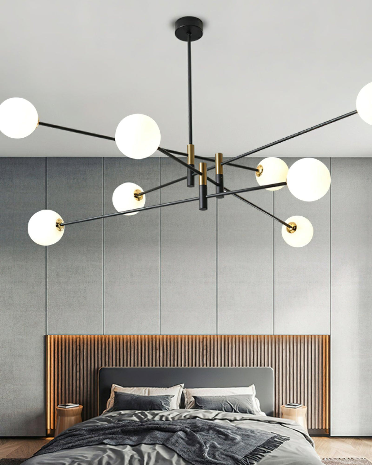 octagonal-ball-chandelier