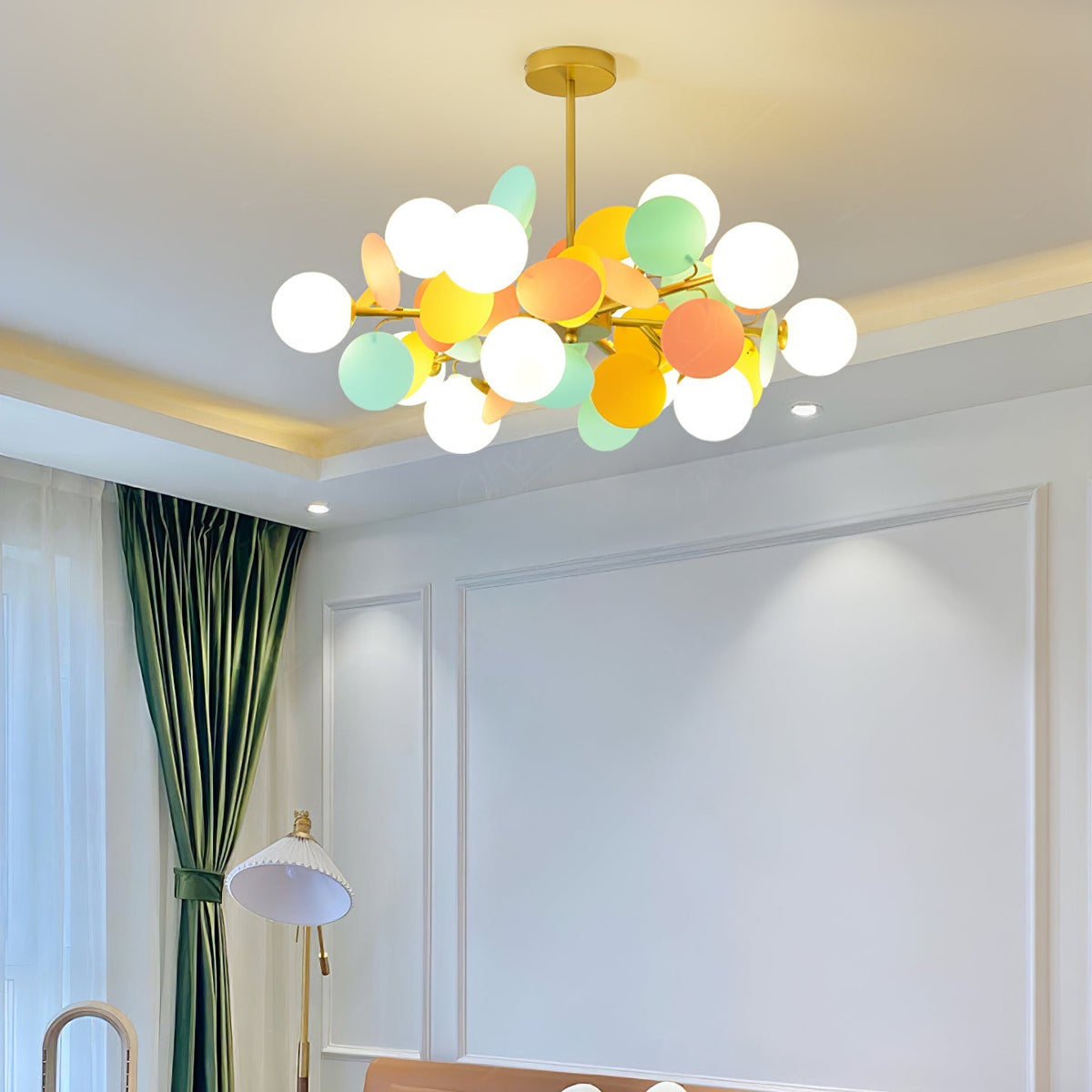 Off White Tree Chandelier