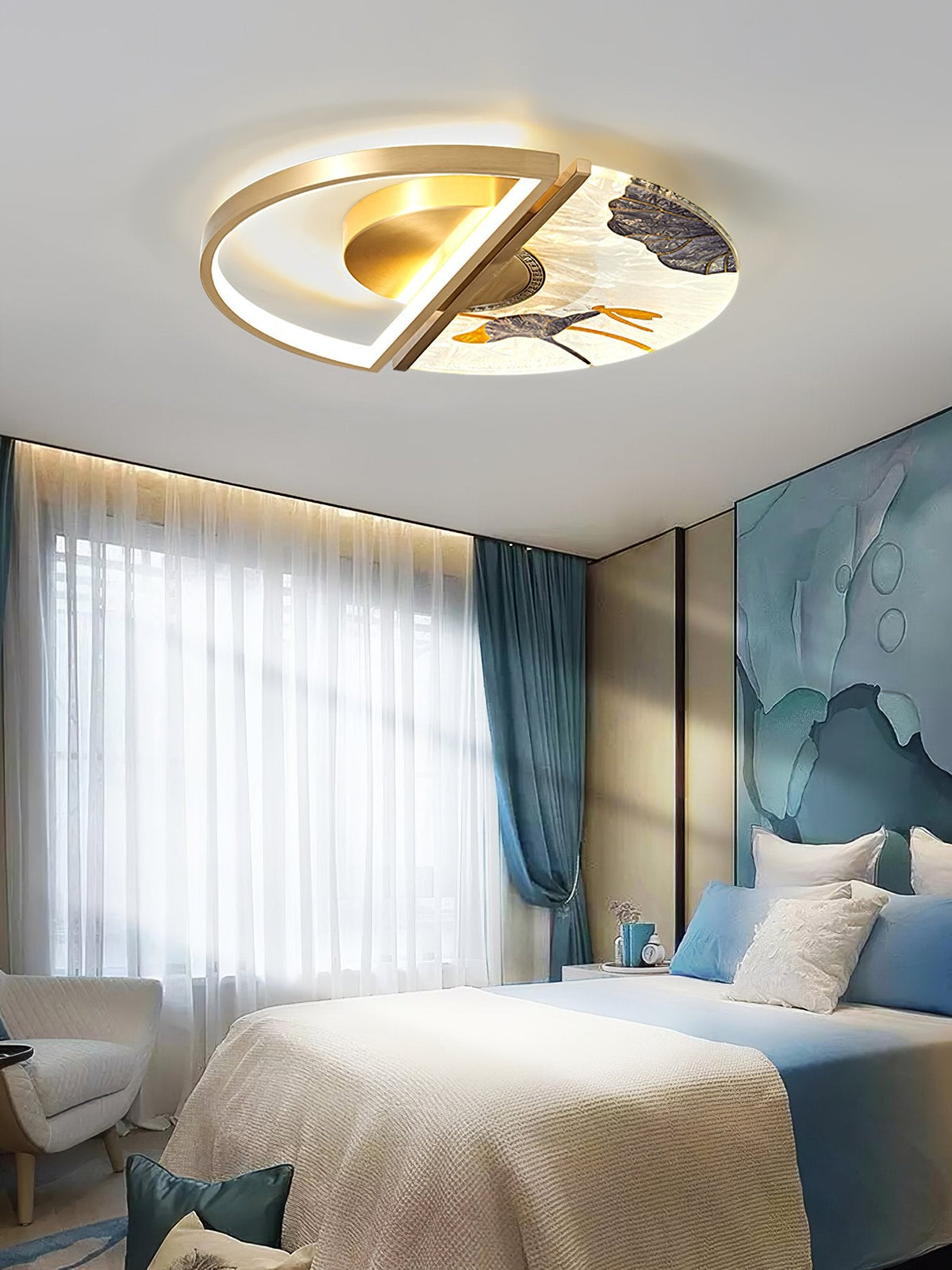 Olin Enamel Color Ceiling Lamp