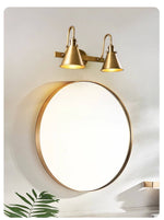 Oliver Wall Sconce in Gold Metal – Modern Minimalist Wall Light for Bedroom, Living Room, Hallway