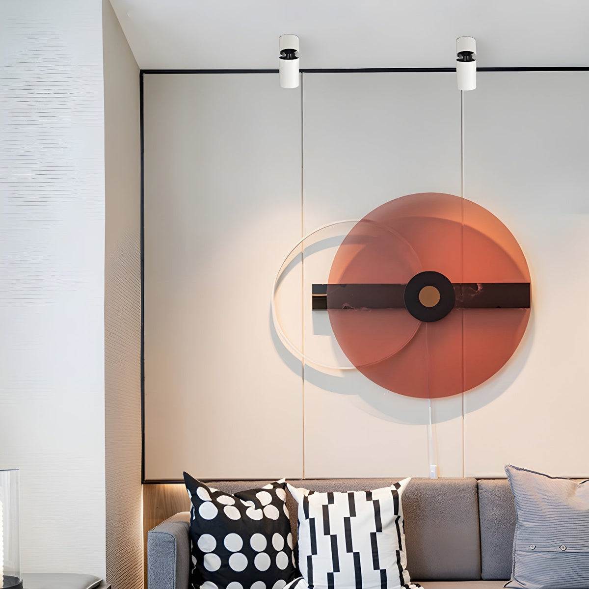 Oliver Surface Mounted LED Downlight Cylinder Spotlight for Modern Interiors