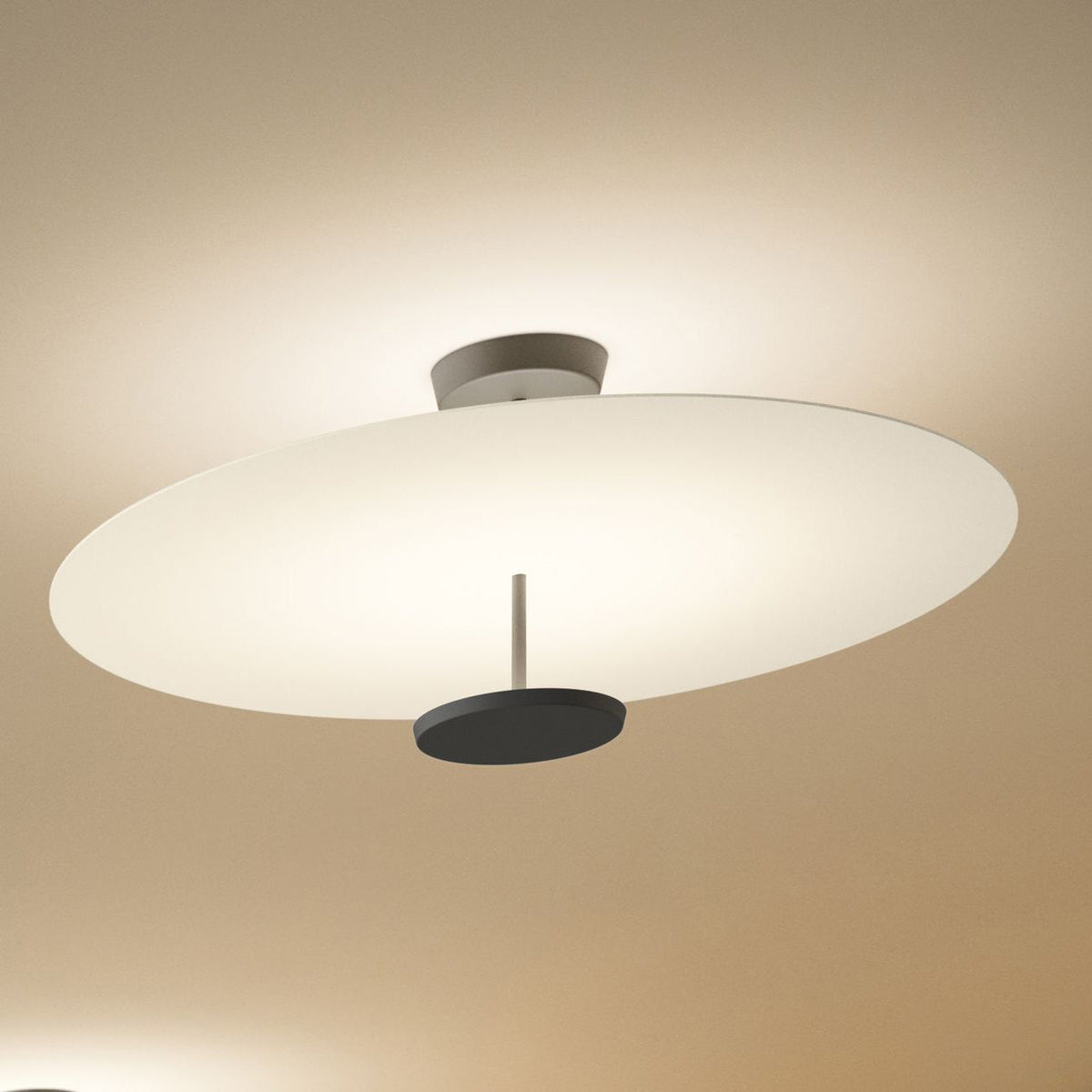 Omi Disc LED Ceiling Light – Modern Flush Mount for Bedroom & Living Room