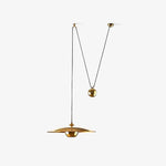 Onos Pendant Light – Adjustable Modern Brass & Chrome Ceiling Lamp