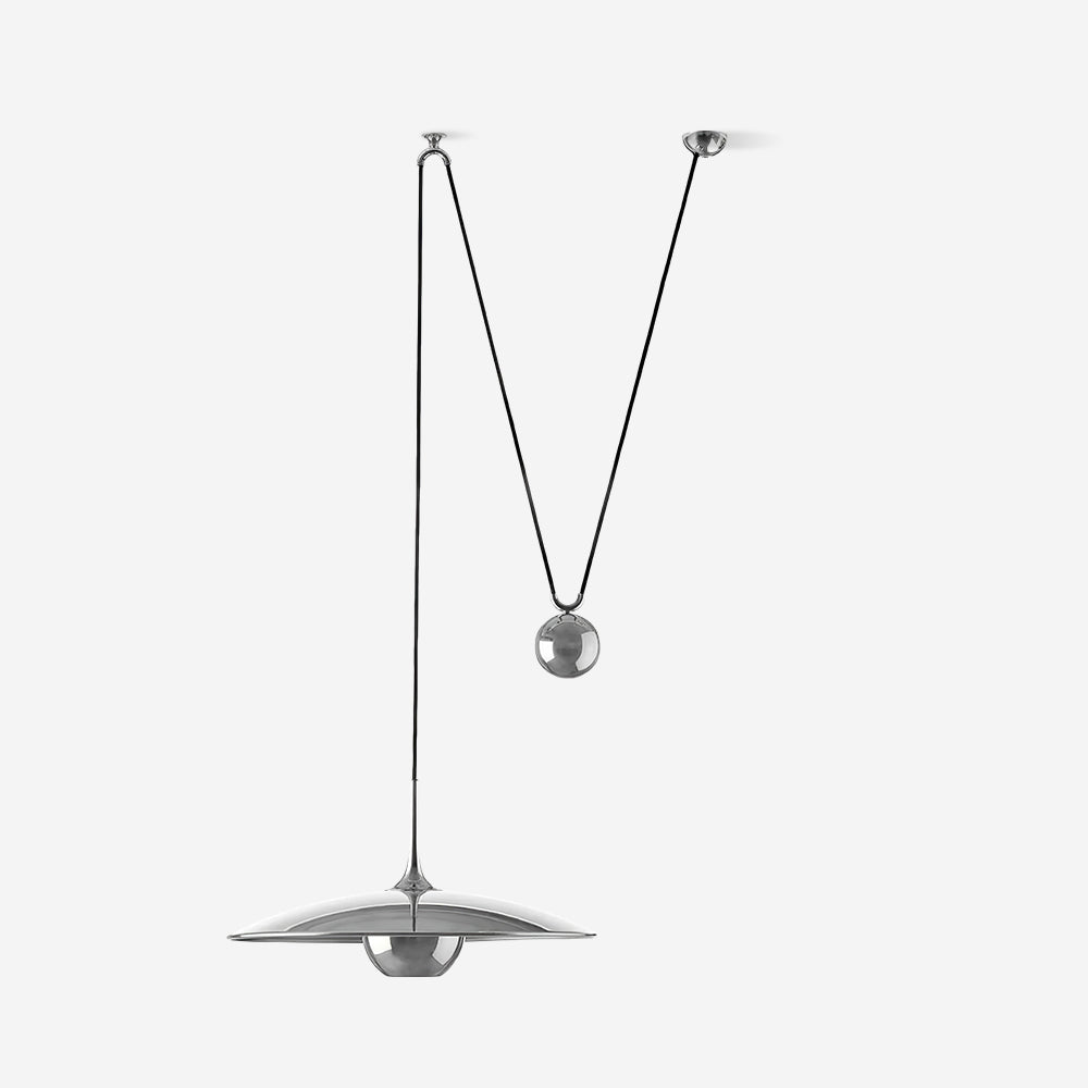 Onos Pendant Light – Adjustable Modern Brass & Chrome Ceiling Lamp