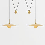 Onos Pendant Light – Adjustable Modern Brass & Chrome Ceiling Lamp