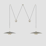 Onos Pendant Light – Adjustable Modern Brass & Chrome Ceiling Lamp