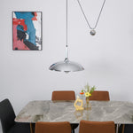 Onos Pendant Light – Adjustable Modern Brass & Chrome Ceiling Lamp