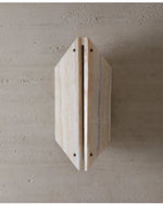 Onyxa Crest Alabaster Wall Sconce – Modern LED Wall Light for Bedroom & Living Room