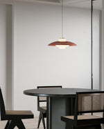 Opal Shade Pendant Light – Modern Glass & Metal Hanging Lamp for Dining Room