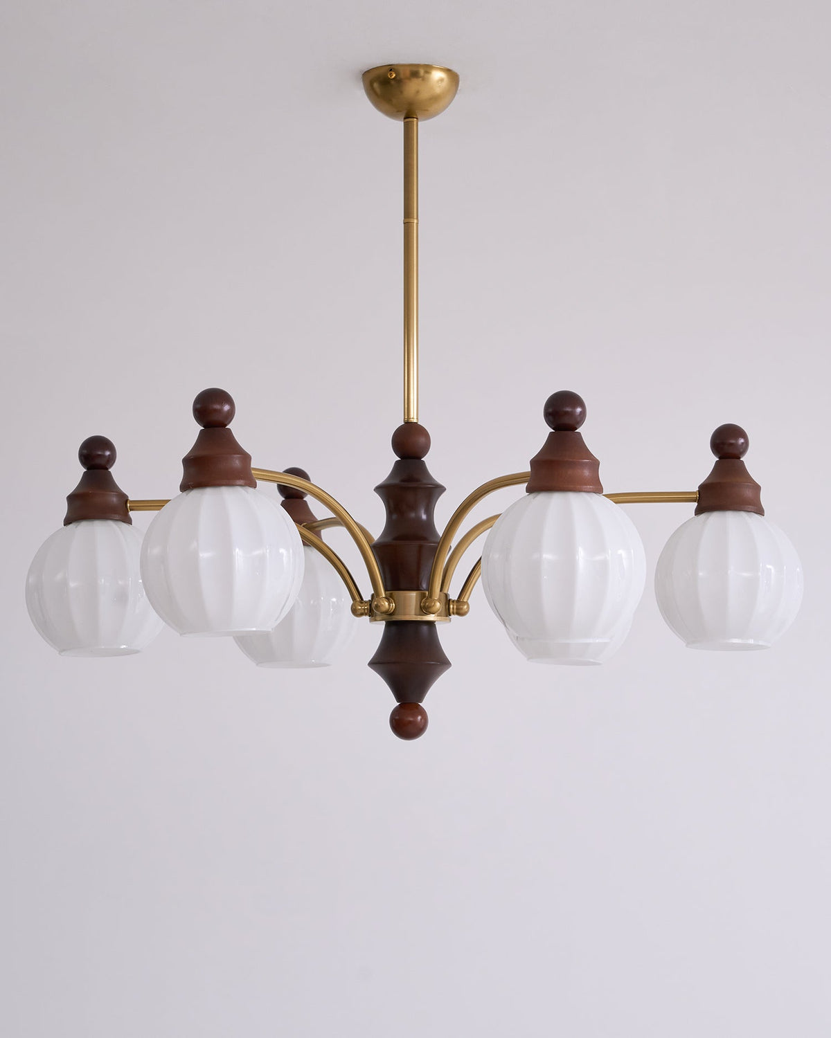 Ophelia Blossom Chandelier – Modern Floral Glass Pendant Light for Dining Room and Living Room
