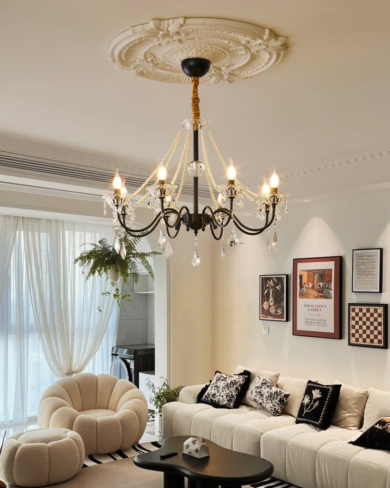 Opulence Crystal Chandelier – Modern Luxury Lighting for Dining Room and Living Room