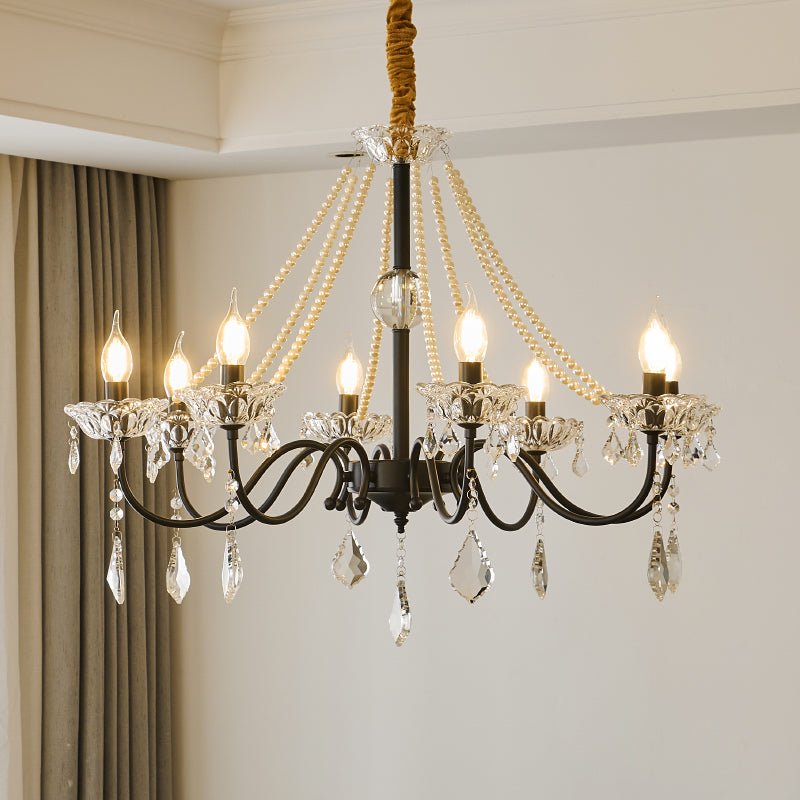 Opulence Crystal Chandelier – Modern Luxury Lighting for Dining Room and Living Room