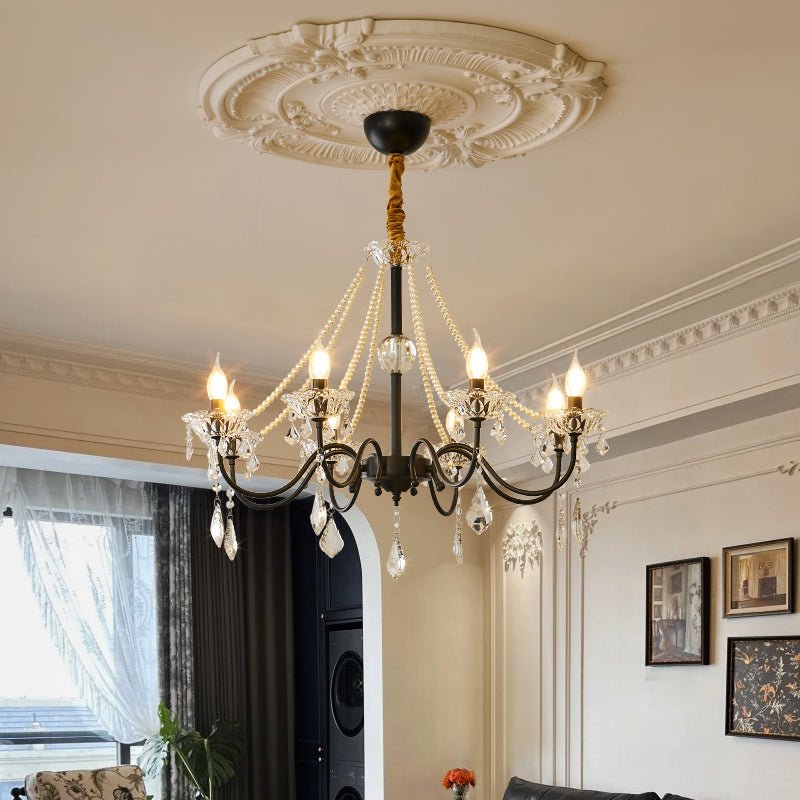 Opulence Crystal Chandelier – Modern Luxury Lighting for Dining Room and Living Room