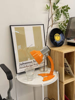 Orange Daffy Table Lamp