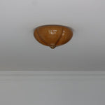 orange-mushroom-ceiling-lamp