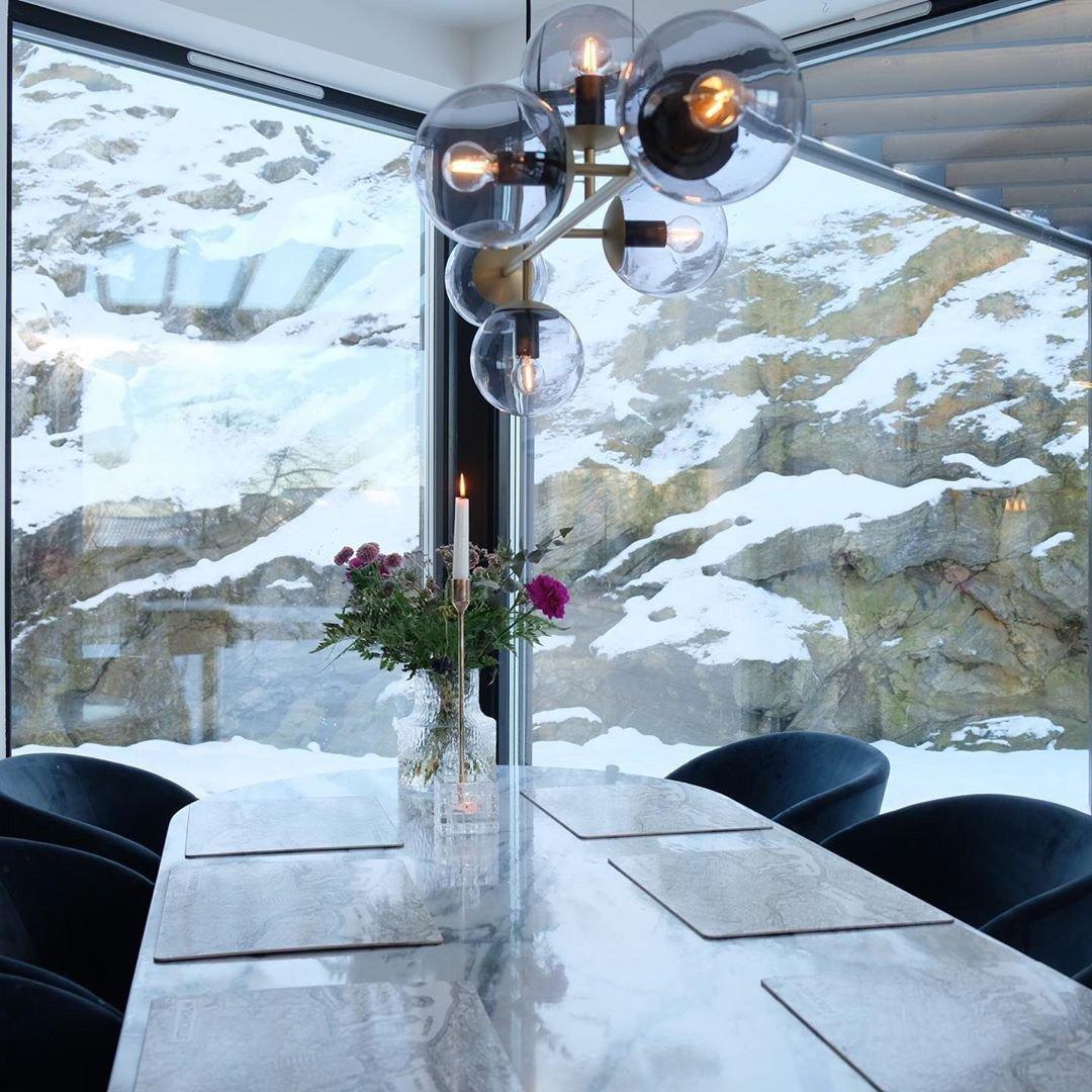 Orb Lounge Chandelier