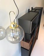 Orb Pendant Light – Modern LED Glass Sphere Lamp for Dining Room and Living Room