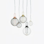Orb Pendant Light – Modern LED Glass Sphere Lamp for Dining Room and Living Room