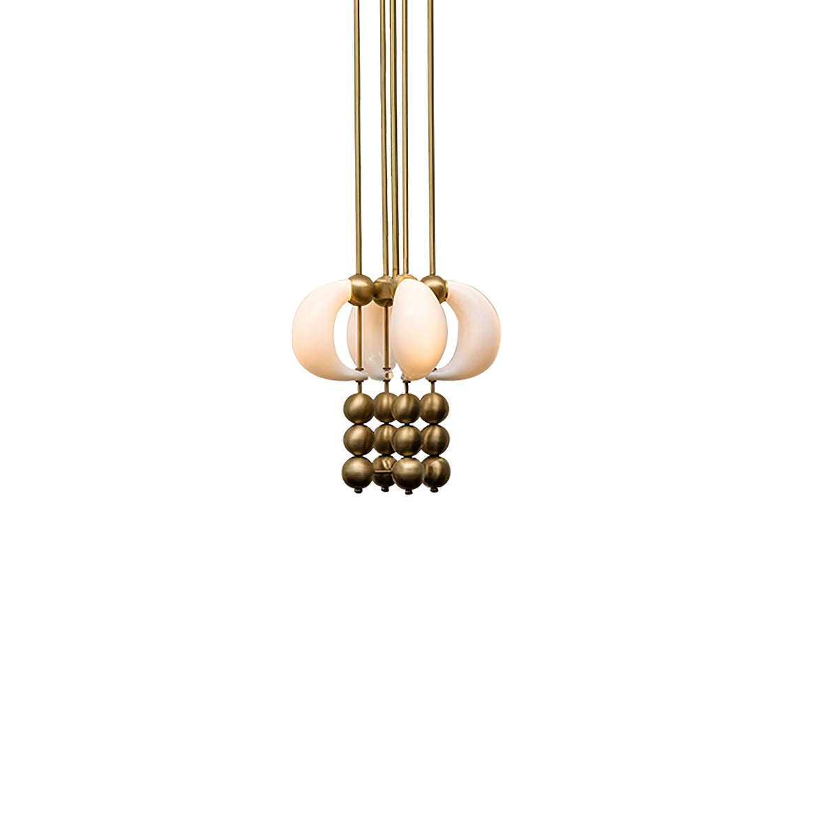 Orbitaler Pendant Light – Modern Glass Chandelier for Dining and Living Spaces