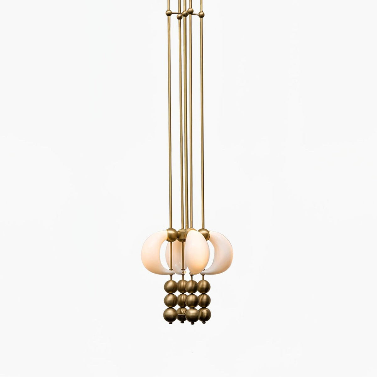 Orbitaler Pendant Light – Modern Glass Chandelier for Dining and Living Spaces