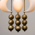 Orbitaler Pendant Light – Modern Glass Chandelier for Dining and Living Spaces