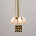 Orbitaler Pendant Light – Modern Glass Chandelier for Dining and Living Spaces
