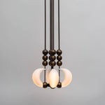Orbitaler Pendant Light – Modern Glass Chandelier for Dining and Living Spaces