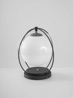 Orbital Globe Outdoor Table Lamp – Modern Sphere LED Patio Light