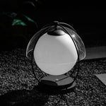 Orbital Globe Outdoor Table Lamp – Modern Sphere LED Patio Light