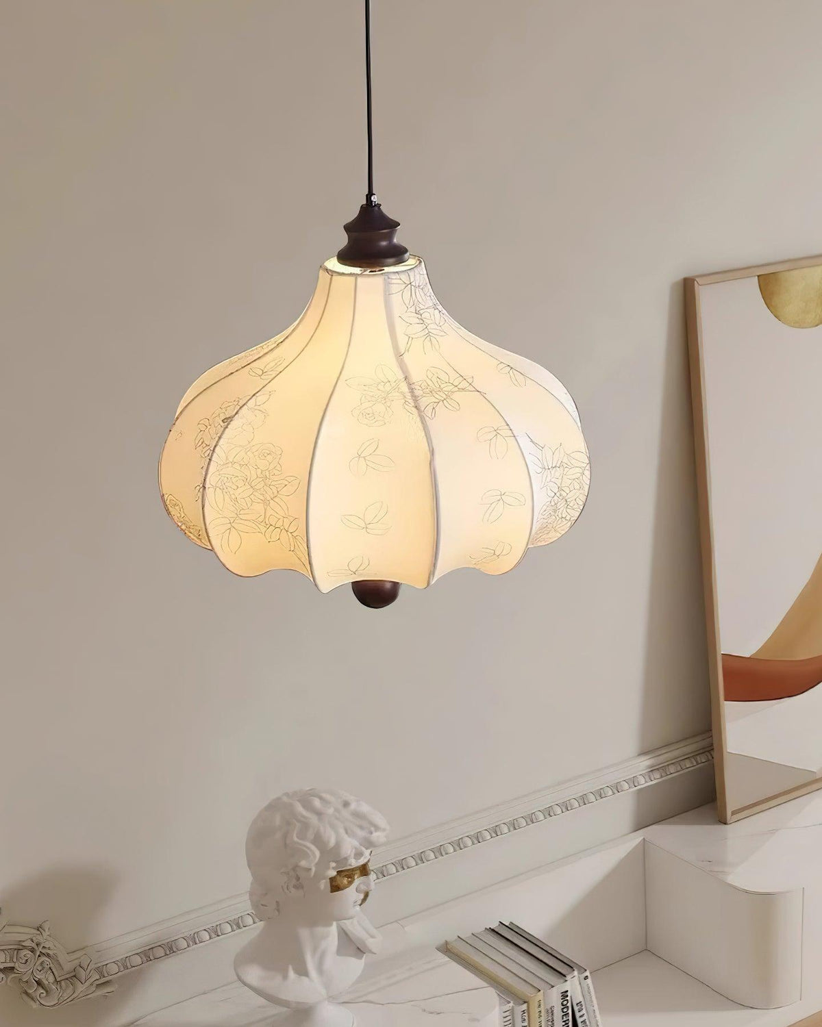 orchid-fabric-pendant-light